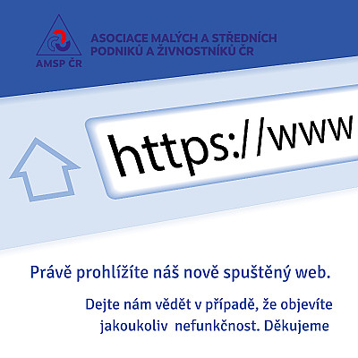 Nově spuštěný web AMSP ČR