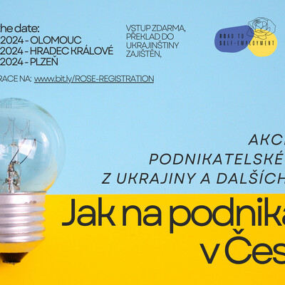  Rose II pozvánka na Roadshow 3: Jak na podnikání v Česku / ?